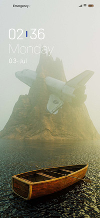 Aircraft wreckage