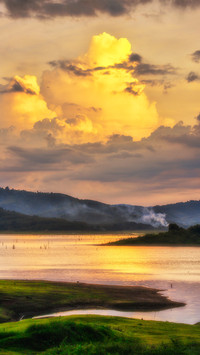 Golden morning light