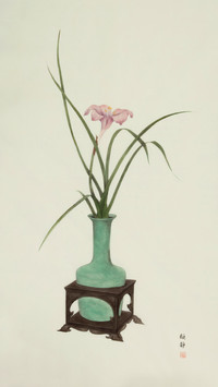 顾静：墨画草木