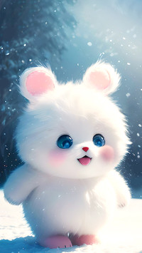 Cute white pet-Desity