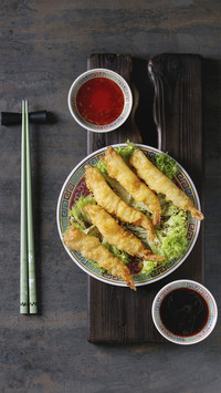 Tempura fried shrimp 27
