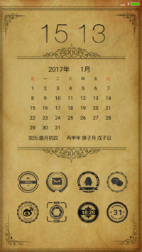 复古徽章