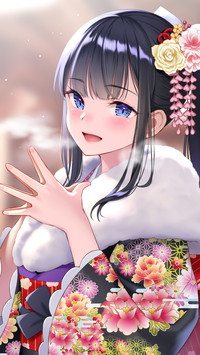 笑靥如花