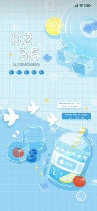 Summer bubble