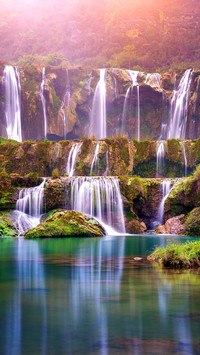 Beautiful waterfalls