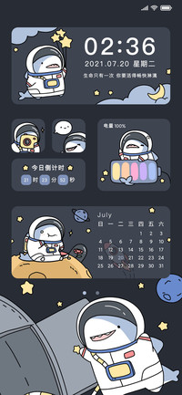 宇航员鲨鲨