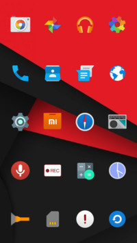 Android Black White