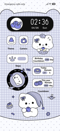 Blueberry Kitty