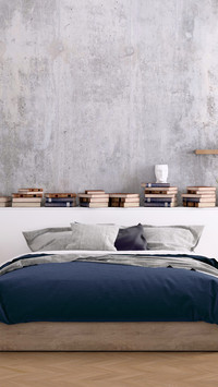 Gray bedroom collocation 64