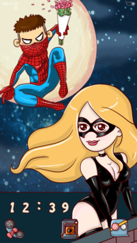 spider康要求婚先流氓（解锁动态，音乐界面，自由桌面）