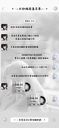 爪印拓在备忘录