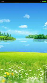 碧水蓝天