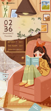 Reading girl