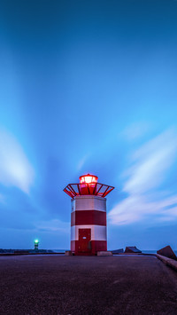 Harbour during Heavy and Stormy Weather Conditions