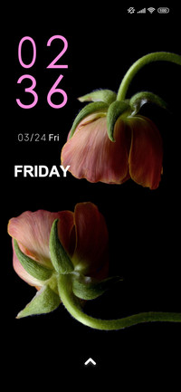 amoled flowers