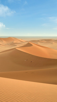 Huge Dunes of the Desert