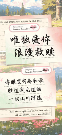 唯独爱你浪漫救赎