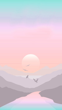 唯美插画-拍信图库
