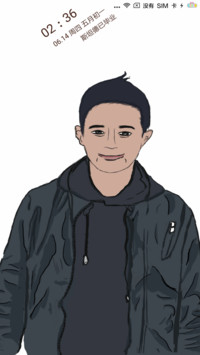 手绘男