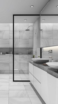 How to clean the glass door of the bathroom 2