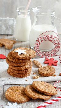 Method of making peach crisp 2