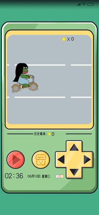 游戏机悲伤蛙PEPE