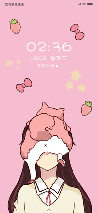 日系少女与猫