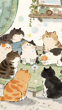 圆圈小猫的日常