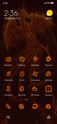 Phoenix in Fire