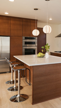 How to decorate and design a small household kitchen 2