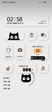 小黑猫