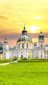 Abbey in Ettal, Bavaria, Germany