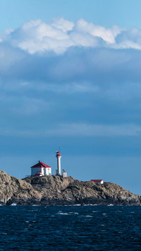 Image of Trial Island Lighthouse, Victoria, BC, Canada