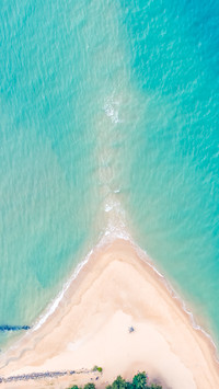 Fresh and blue sea island scenery 2