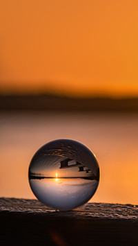Sunrise over the Pluszne lake
