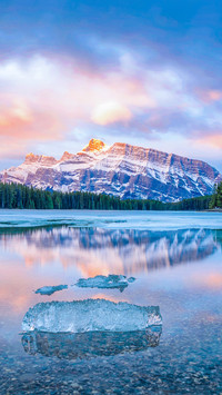Two Jack Lake in Banff National Park