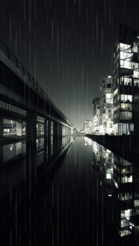 寂静雨夜
