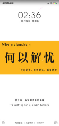 何以解忧唯有暴富