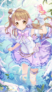 轻盈飞扬的精灵少女
