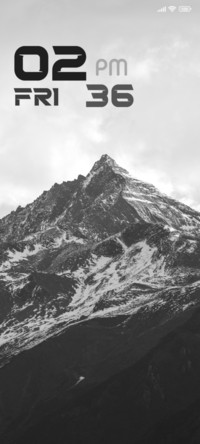 Mountain range