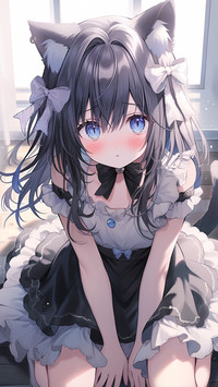 Cosplay cat girl-Desity