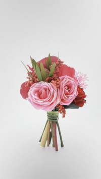 Bouquet of posies and roses