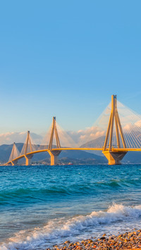 Gulf of Corinth and Rio Antirio Bridge