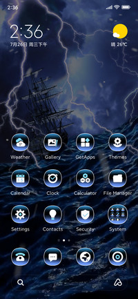 Fury of the sea