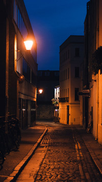 朦胧夜灯