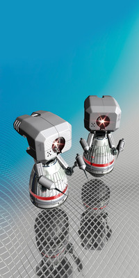 Traditional chinese medicine robots on duty