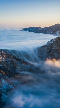 The Unique Scenery of the Dabie Mountains in Anhui Province
