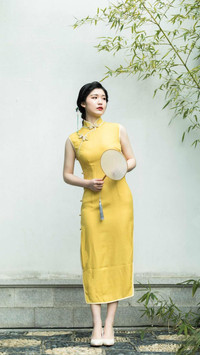 旗袍尽显东方含蓄之美