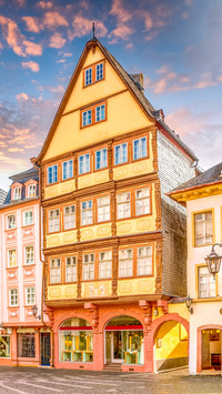 Historical city of Mainz, Germany