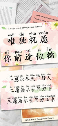 唯独祝愿你前途似锦